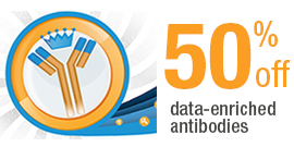 Crown flash! 50% off Data-enriched Antibodies